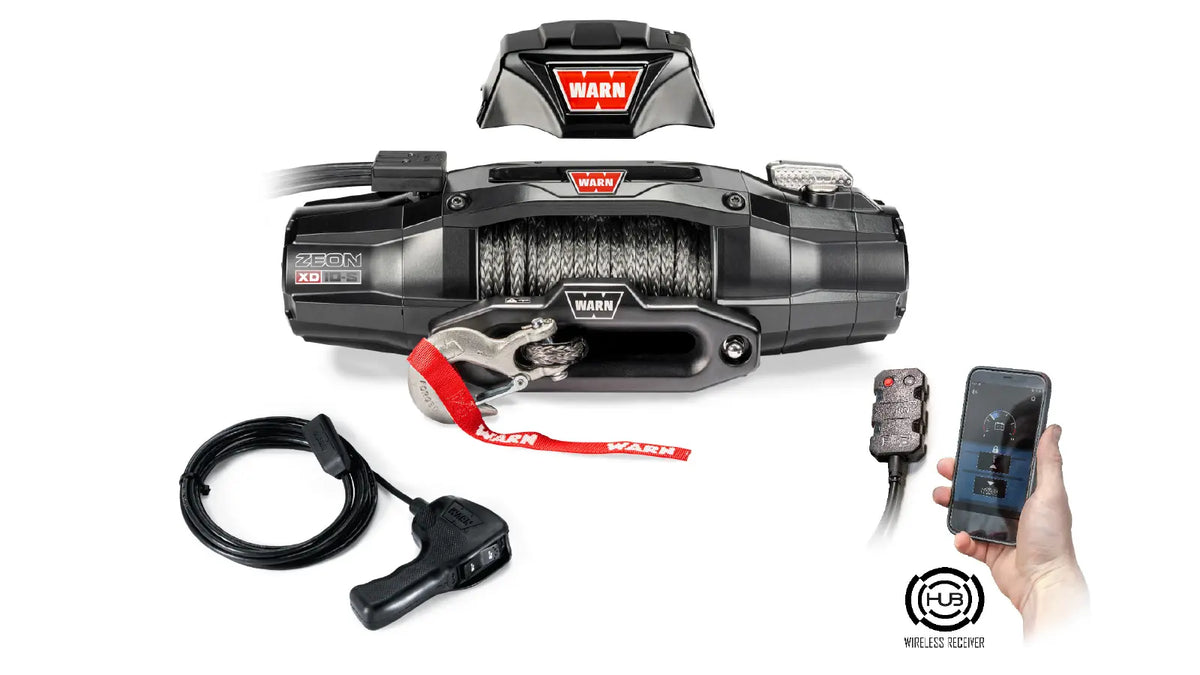 Additional view of the WARN ZEON XD 12-S 12,000 lb truck, Jeep, and SUV winch
