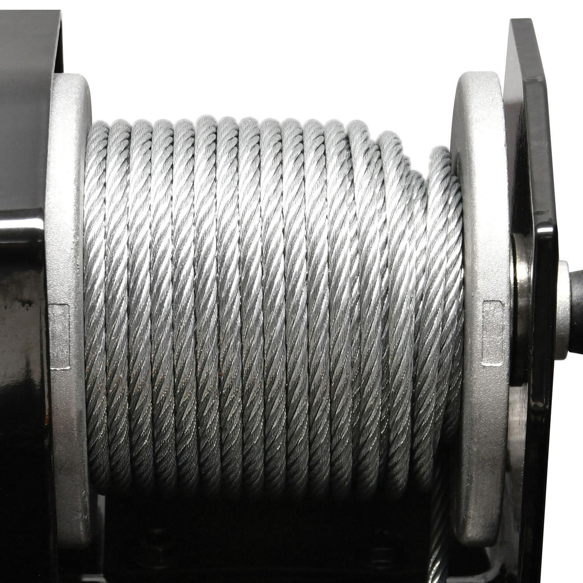 LT2000 2000lb 12V DC Winch with Steel Wire Rope Black - official product image 7