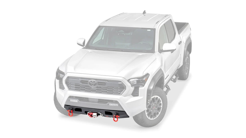 Ghosted view of the WARN Semi-Hidden Winch Mount Kit for 2024-2026 Toyota Tacoma - view 6