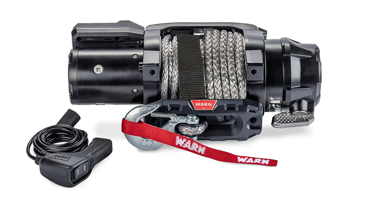 WARN ZEON XC 12-S Winch for WARN Fully Hidden Kits with 70 ft synthetic rope and hawse fairlead