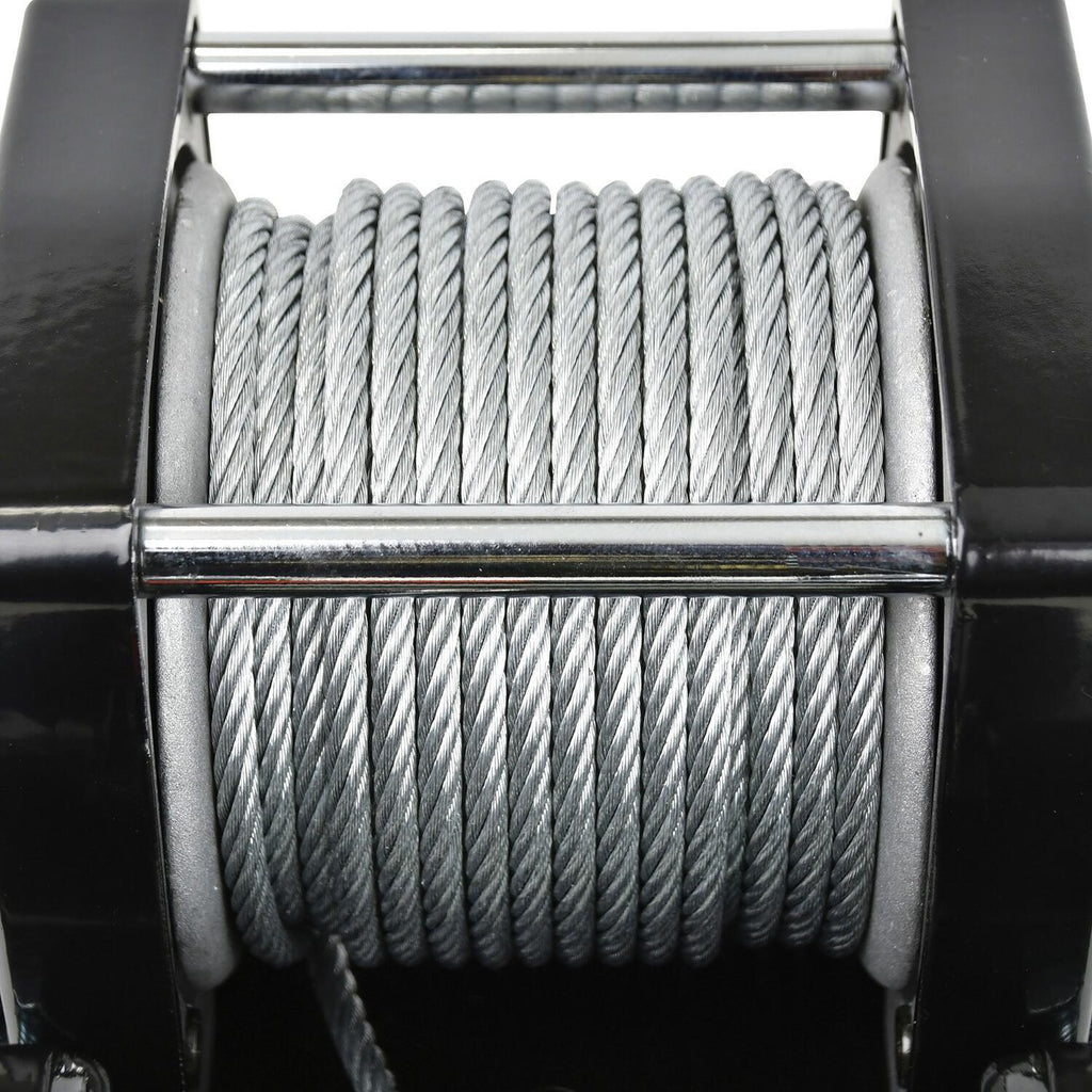 LT3000 3000lb 12V DC Winch with Steel Wire Rope Black - official product image 5