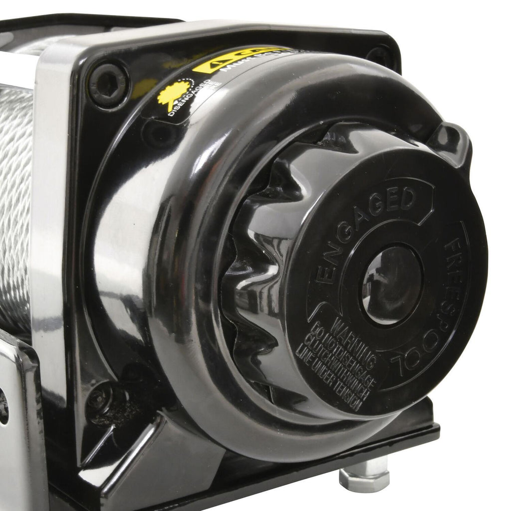 LT3000 3000lb 12V DC Winch with Steel Wire Rope Black - official product image 7