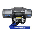 SP 35 Powersports 3500lb 12V DC Winch with Steel Wire Rope Graphite - official product image 1