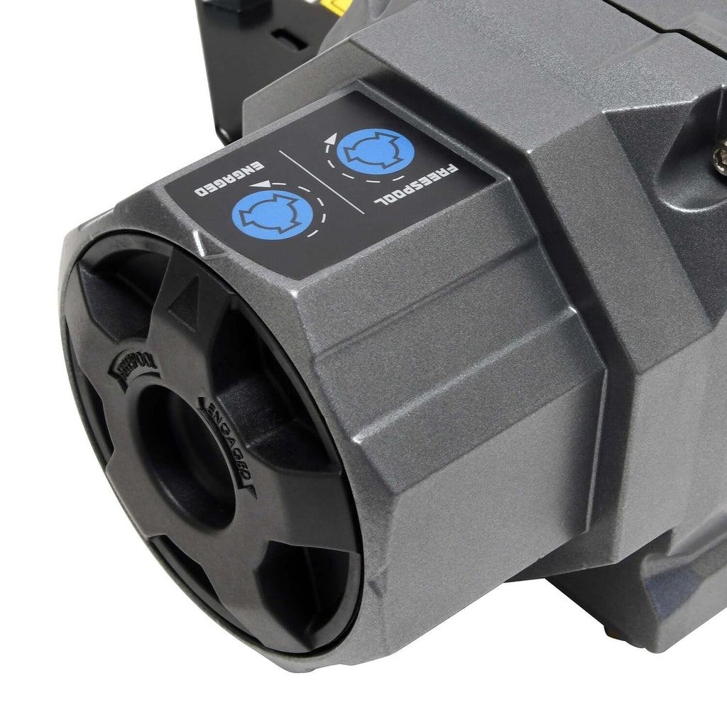 SP 35 Powersports 3500lb 12V DC Winch with Steel Wire Rope Graphite - official product image 7