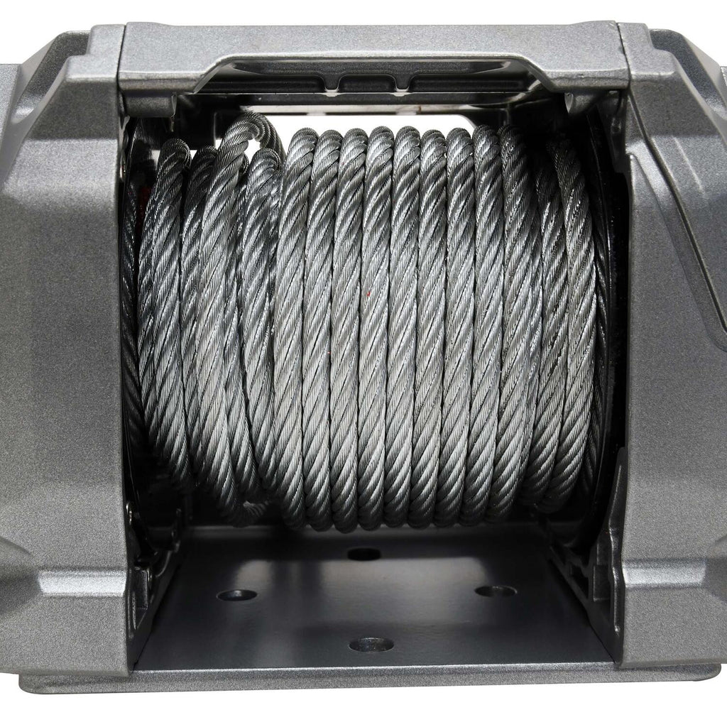SP 35 Powersports 3500lb 12V DC Winch with Steel Wire Rope Graphite - official product image 9