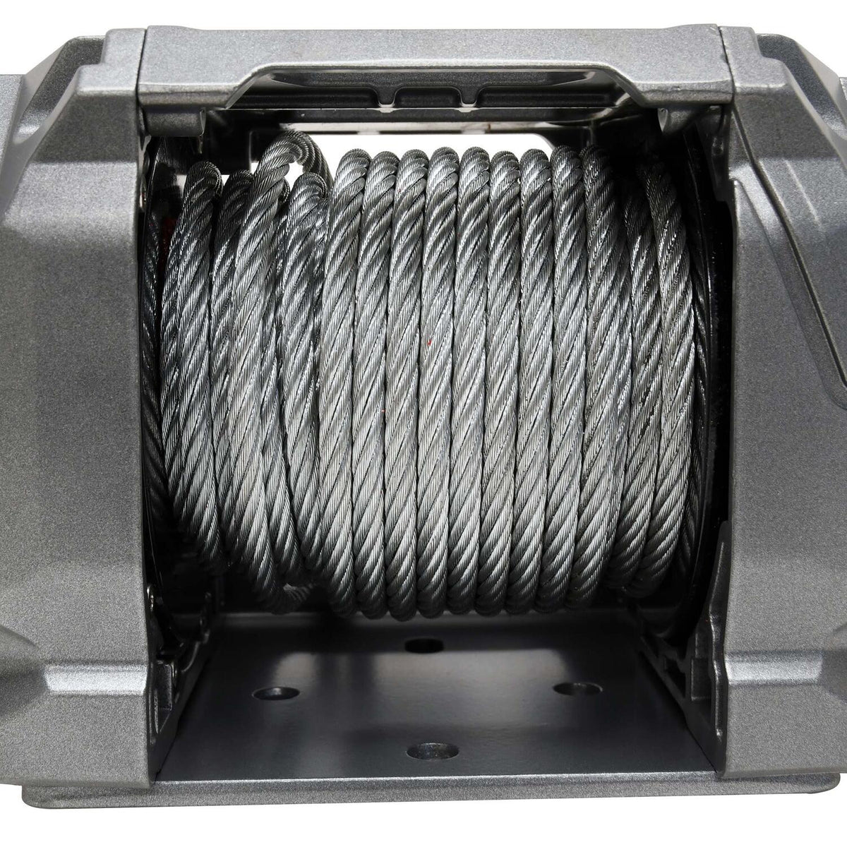 SP 35 Powersports 3500lb 12V DC Winch with Steel Wire Rope Graphite - official product image 9