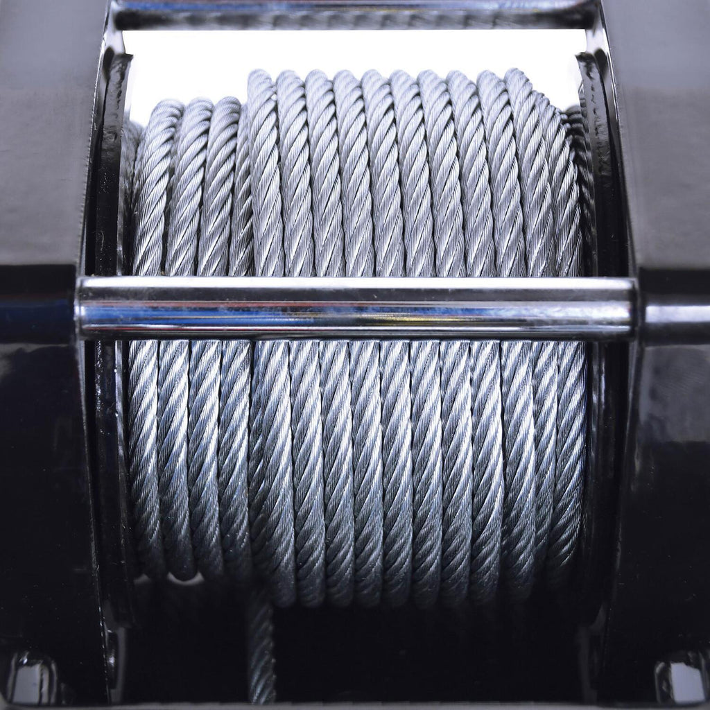 LT4000 4000lb 12V DC Winch with Steel Wire Rope Black - official product image 10