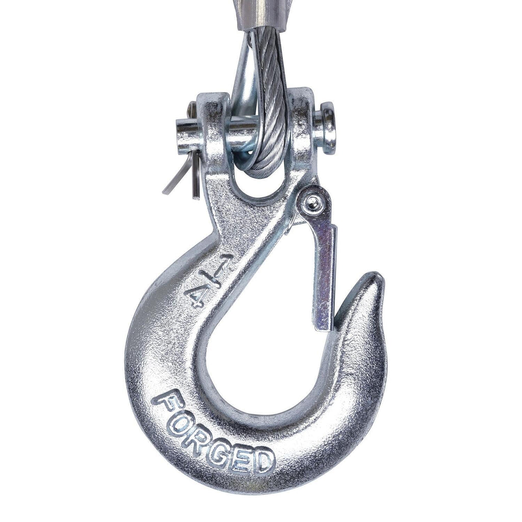 LT4000 4000lb 12V DC Winch with Steel Wire Rope Black - official product image 9