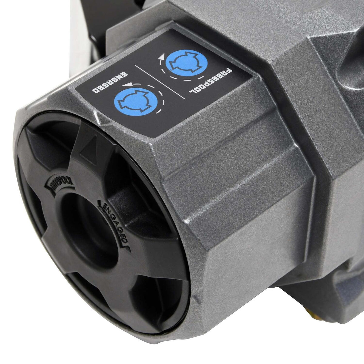 SP 45 Powersports 4500lb 12V DC Winch with Steel Wire Rope Graphite - official product image 7