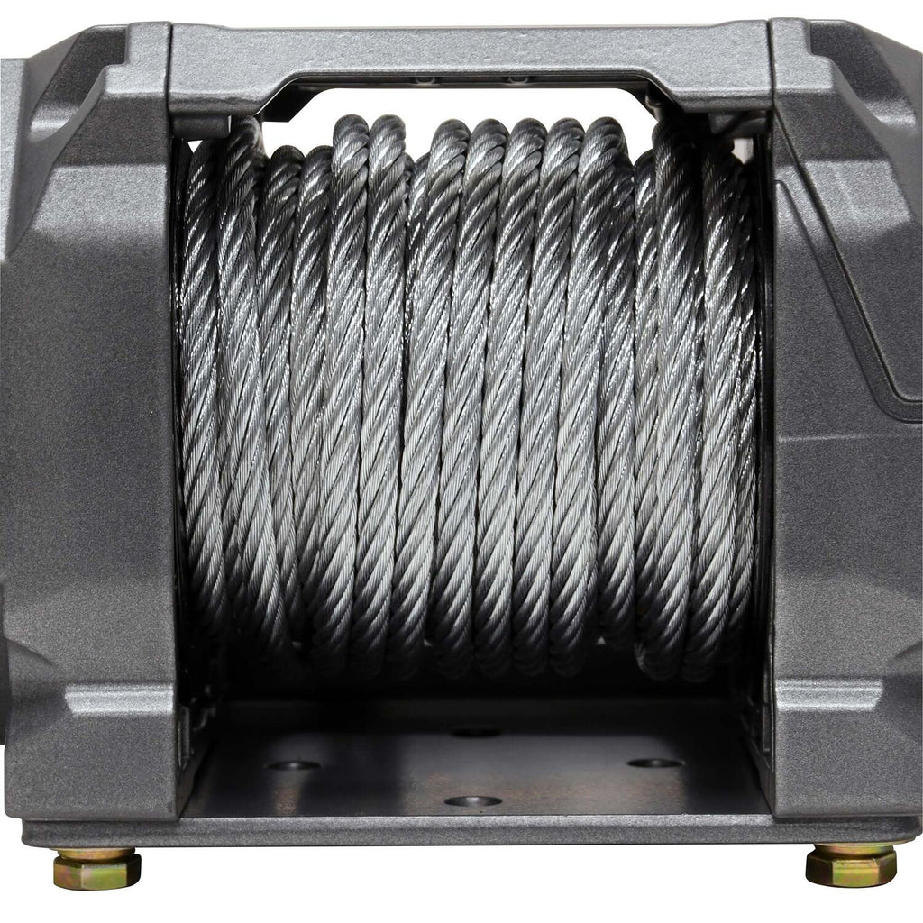 SP 45 Powersports 4500lb 12V DC Winch with Steel Wire Rope Graphite - official product image 9