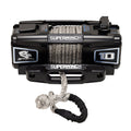 Scorpion 10000lb 12V DC Winch with Synthetic Rope Black - official product image 1