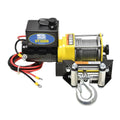 UT3000 3000lb 12V DC Winch with Steel Wire Rope Black - official product image 1