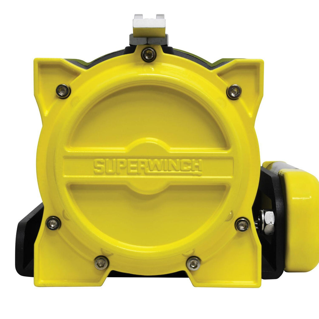 S5500 5500lb 12V DC Trailer Winch with Steel Wire Rope Yellow - official product image 6