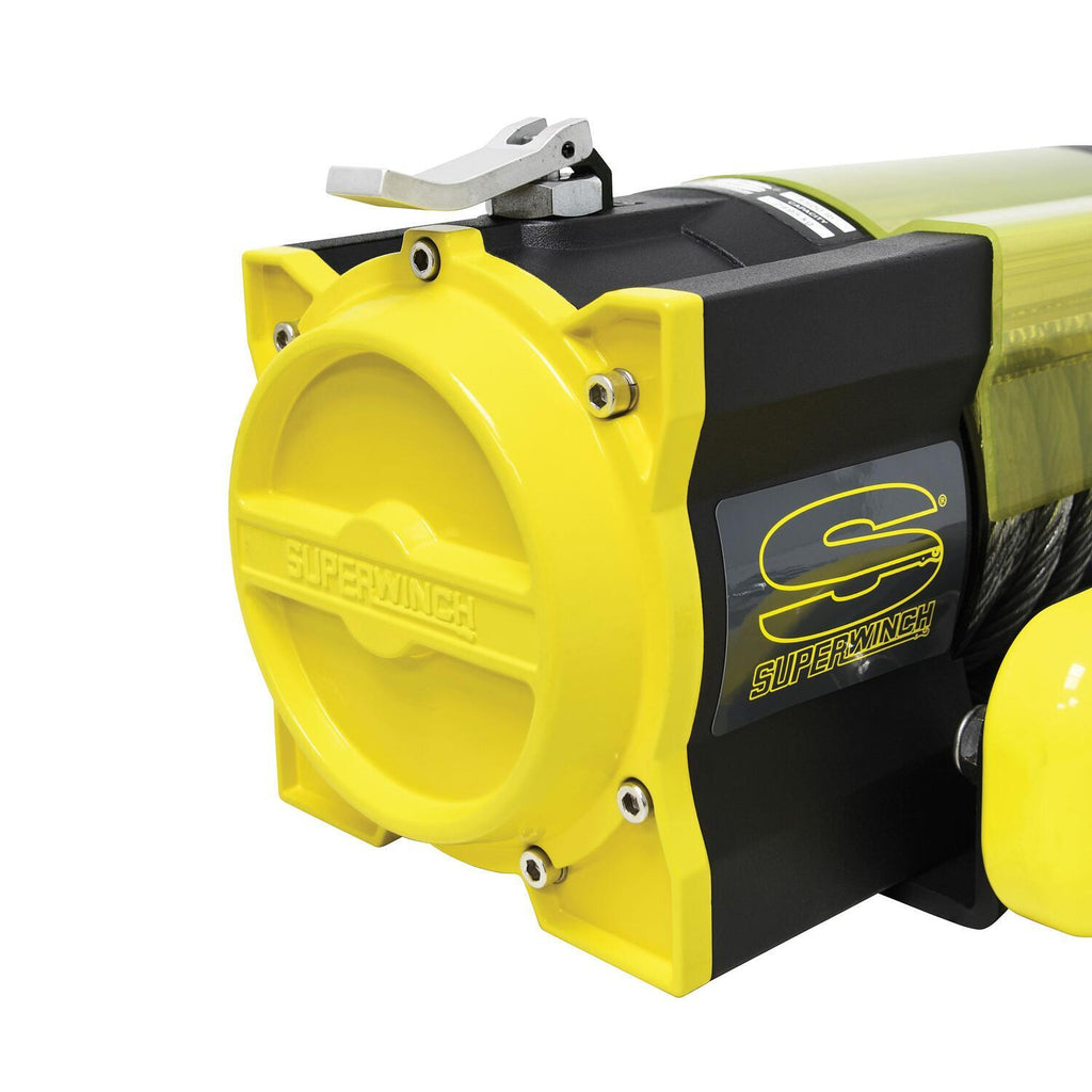 S5500 5500lb 12V DC Trailer Winch with Steel Wire Rope Yellow - official product image 8