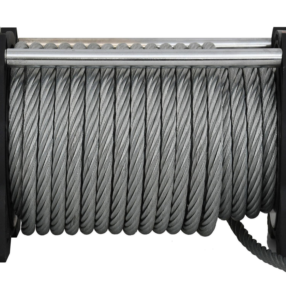 Tiger Shark 15000 15000lb 12V DC Winch with Steel Wire Rope Black - official product image 6