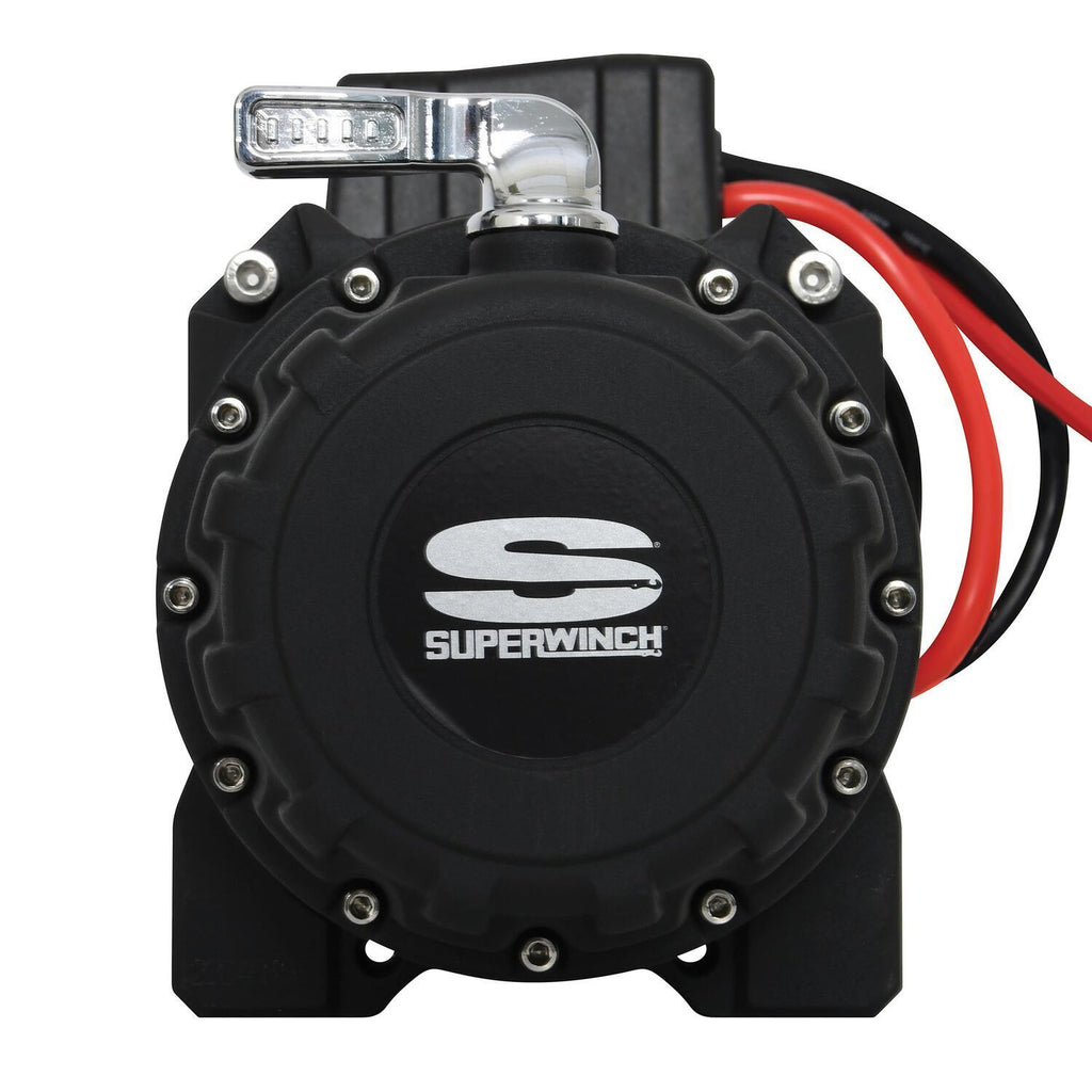 Tiger Shark 15000SR 15000lb 12V DC Winch with Synthetic Rope Black - official product image 8