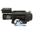 Tiger Shark 18000SR 18000lb 12V DC Winch with Synthetic Rope Black - official product image 1