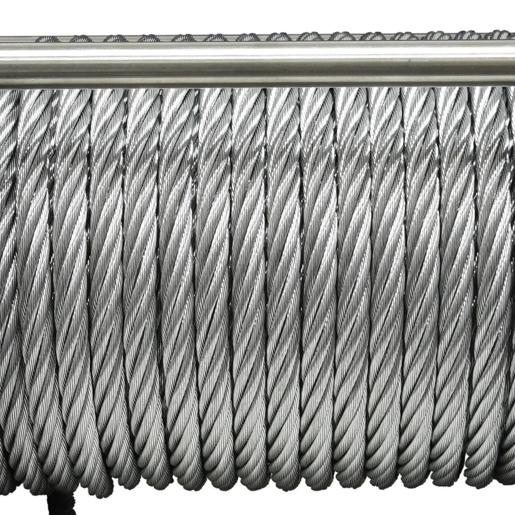 Tiger Shark 9500 9500lb 12V DC Winch with Steel Wire Rope Black - official product image 5