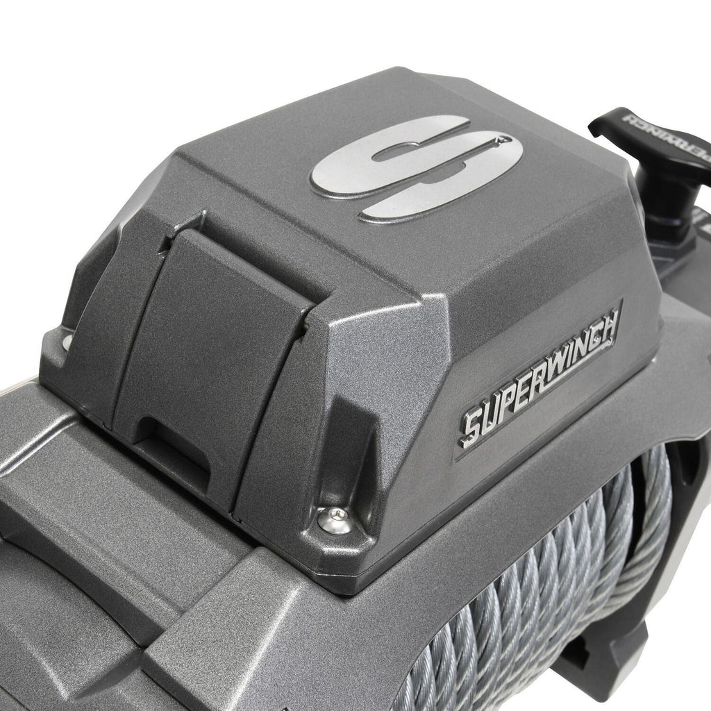 SX12 12000lb 12V DC Winch with Steel Wire Rope Graphite - official product image 7