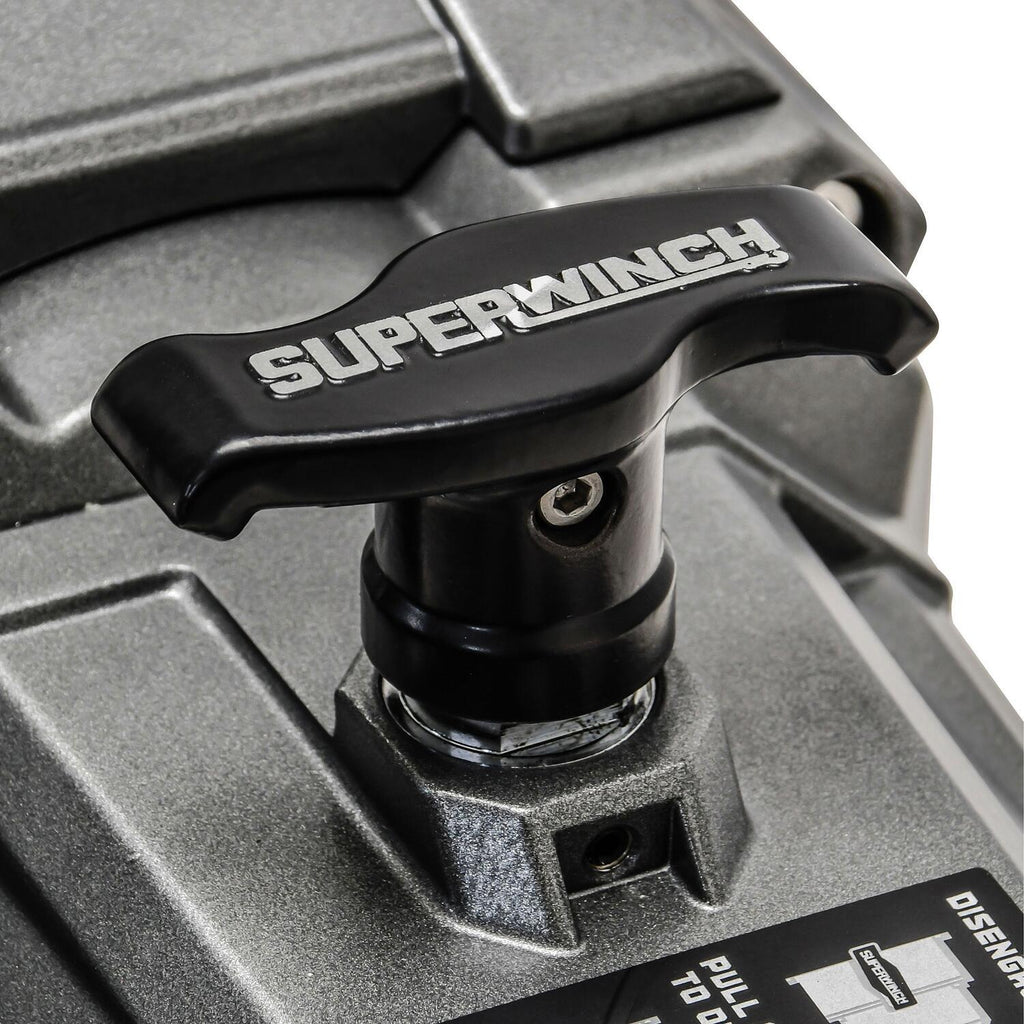 SX12 12000lb 12V DC Winch with Steel Wire Rope Graphite - official product image 8