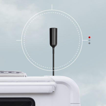 weBoost Drive Reach RV - drive reach rv antenna in action
