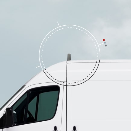 weBoost Drive Reach Flex Fleet - nmo antenna in action