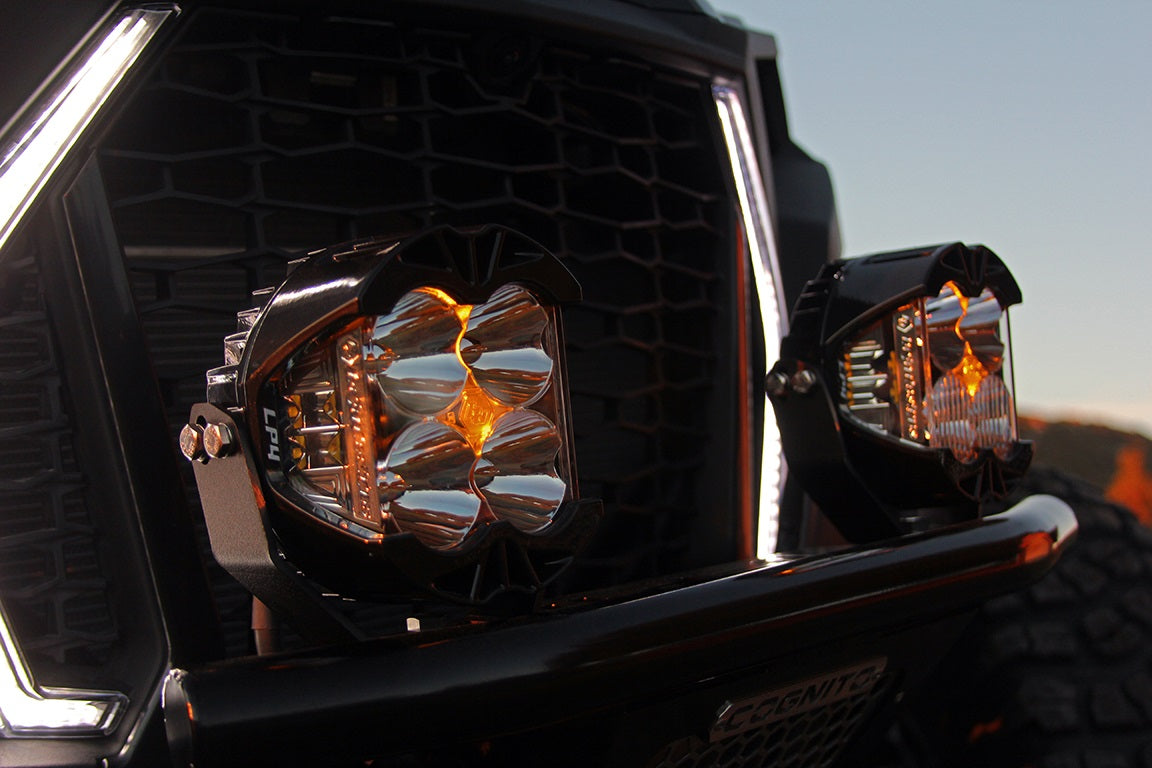 LP4 Pro LED Driving/Combo Amber Lens Pair
