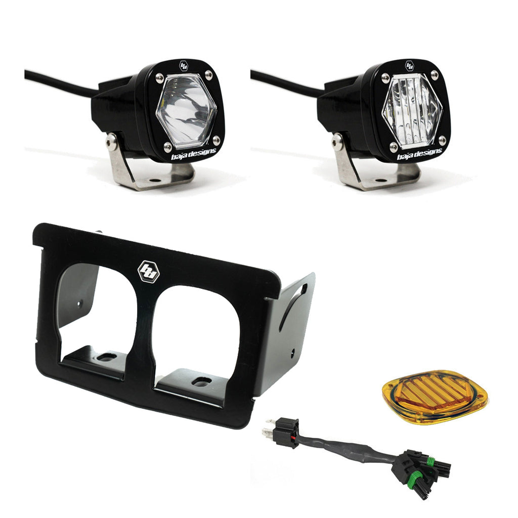 Suzuki, DRZ400/S/SM, DR650/SE/R/RE/S Dual S1 Headlight Kit — 387006