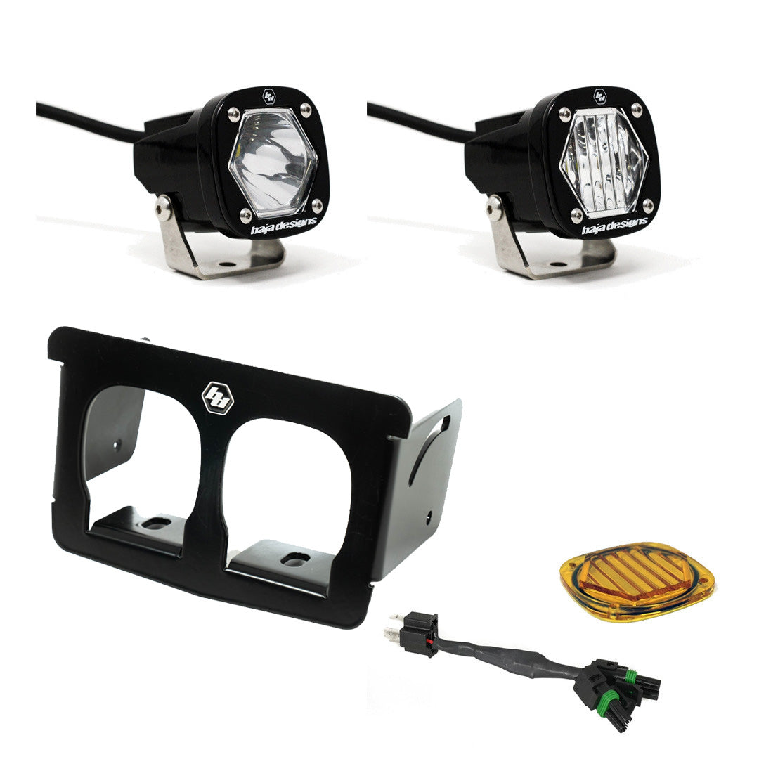 Suzuki, DRZ400/S/SM, DR650/SE/R/RE/S Dual S1 Headlight Kit — 387006
