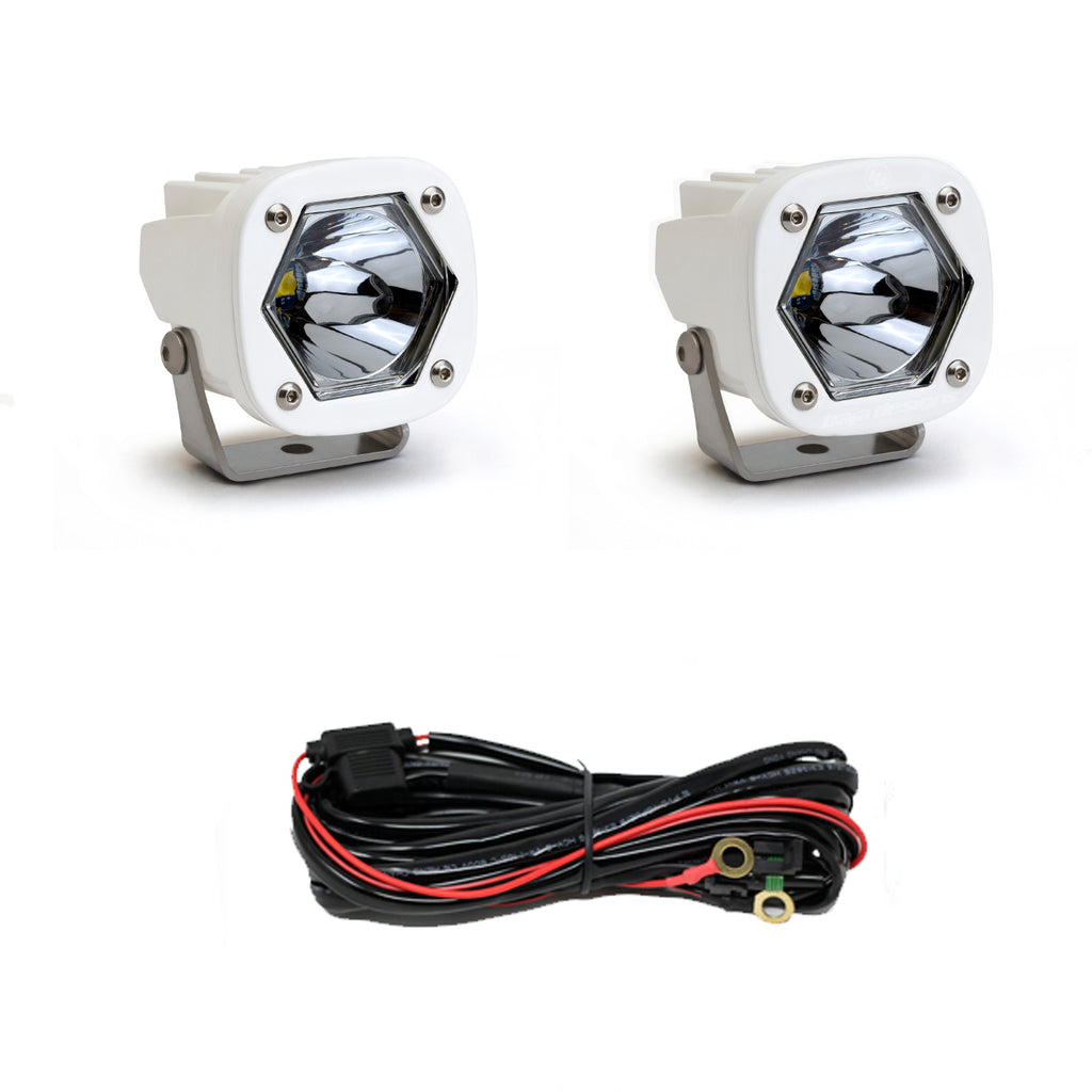 LED Light Pods S1 White Pair — 387801WT