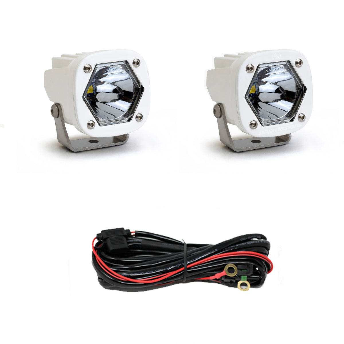 LED Light Pods S1 White Pair — 387801WT