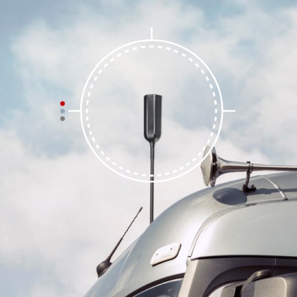 weBoost Drive Reach OTR Fleet - otr antenna in action