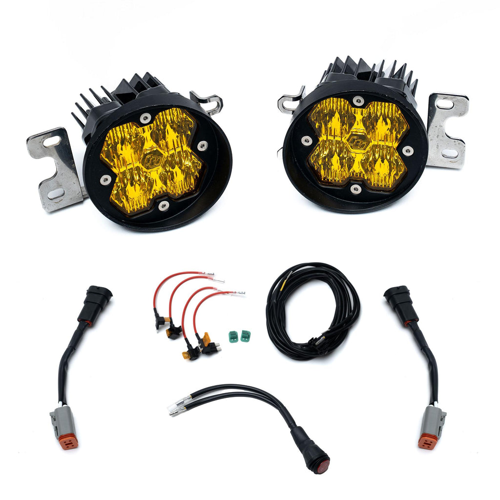 Squadron-R 2.0 Sport Fog Pocket Light Kit Toyota 2010-24 4Runner 2012-23 Tacoma 2014-21 Tundra — 44-0006