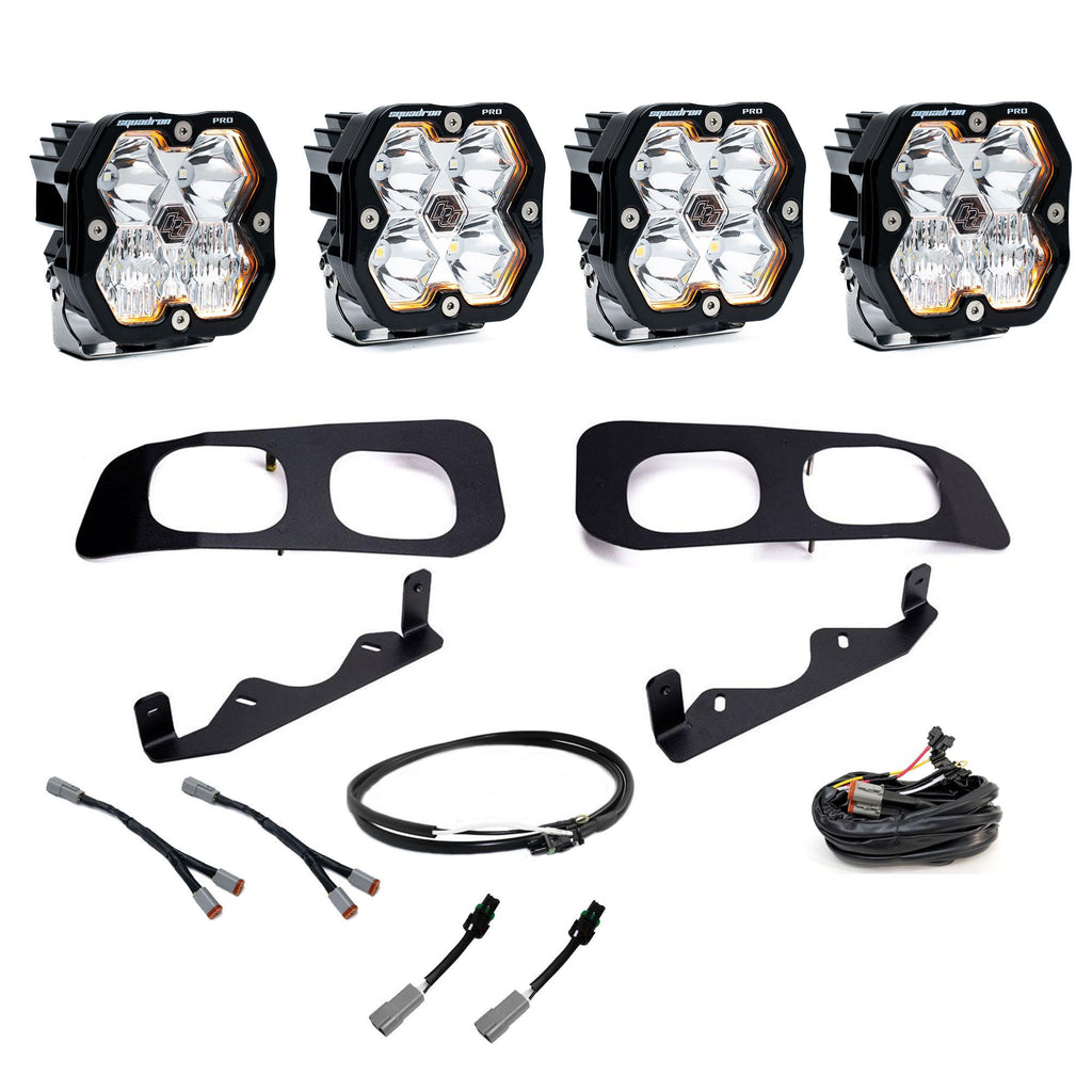 Squadron 2.0 Pro Dual Fog Pocket Light Kit Ford 2023-26 F-250/350 Super Duty Upfitter — 44-0035-UP
