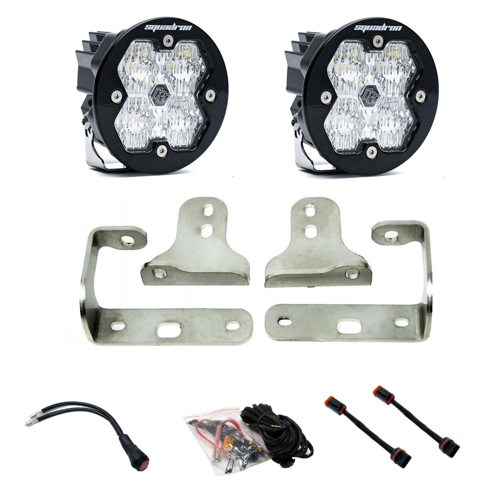 Squadron-R 2.0 Sport Fog Pocket Light Kit Jeep 2018-26 Wrangler JL 2020-26 Gladiator JT