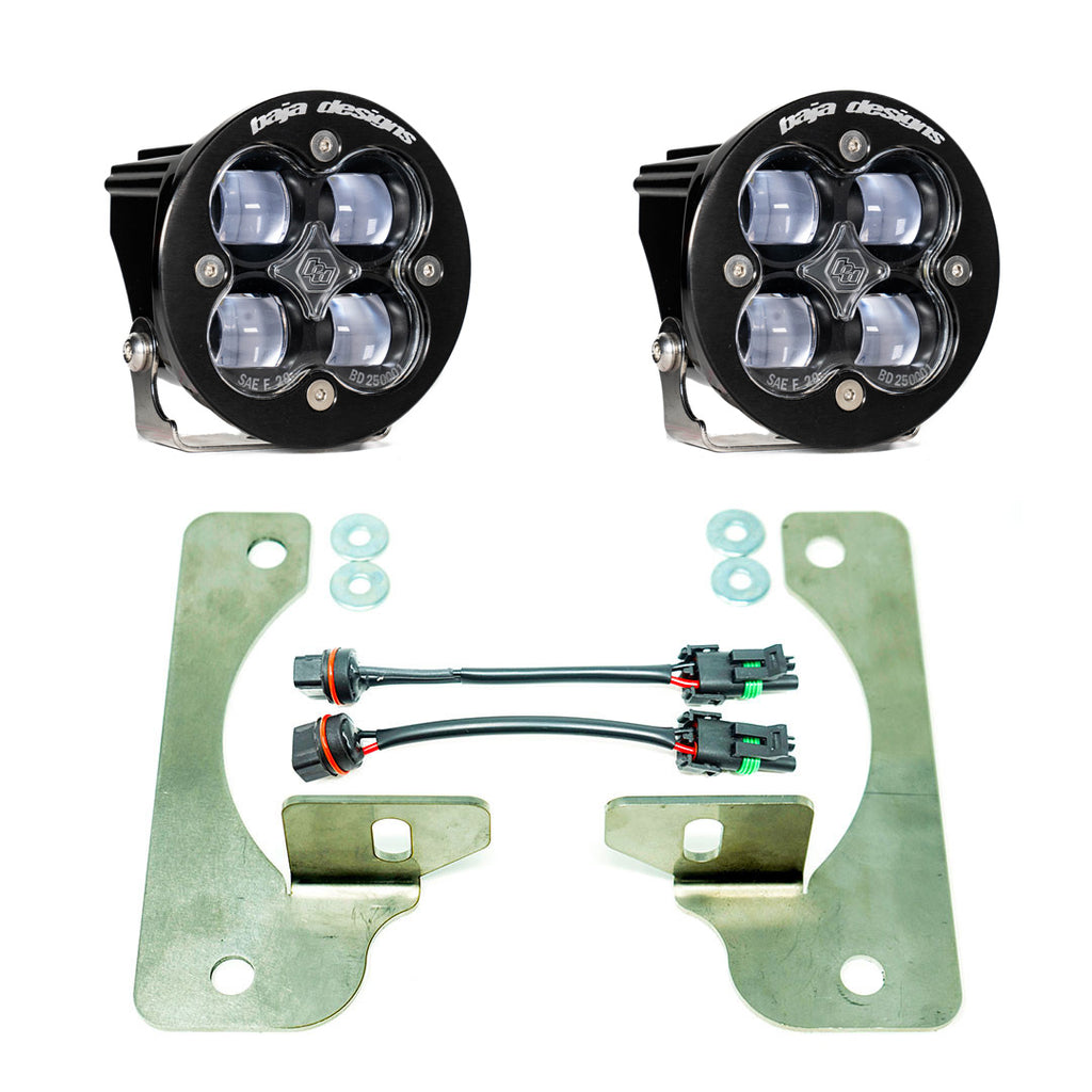 Jeep JL Fog Light Squadron-R 18-Pres Wrangler JL Rubicon Fog Pocket Kit — 447623