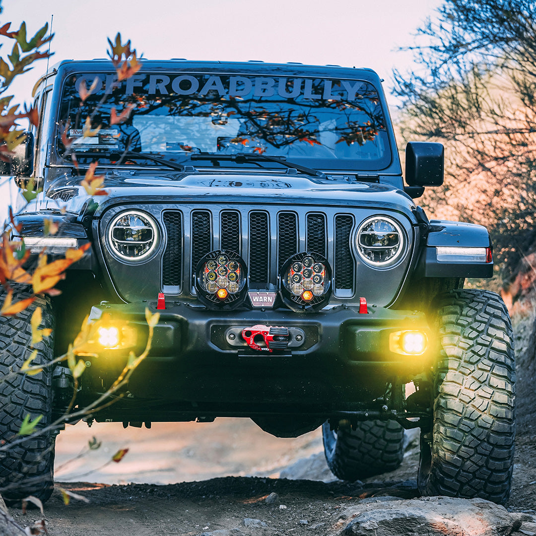 Jeep JL Fog Light Squadron-R 18-Pres Wrangler JL Rubicon Fog Pocket Kit
