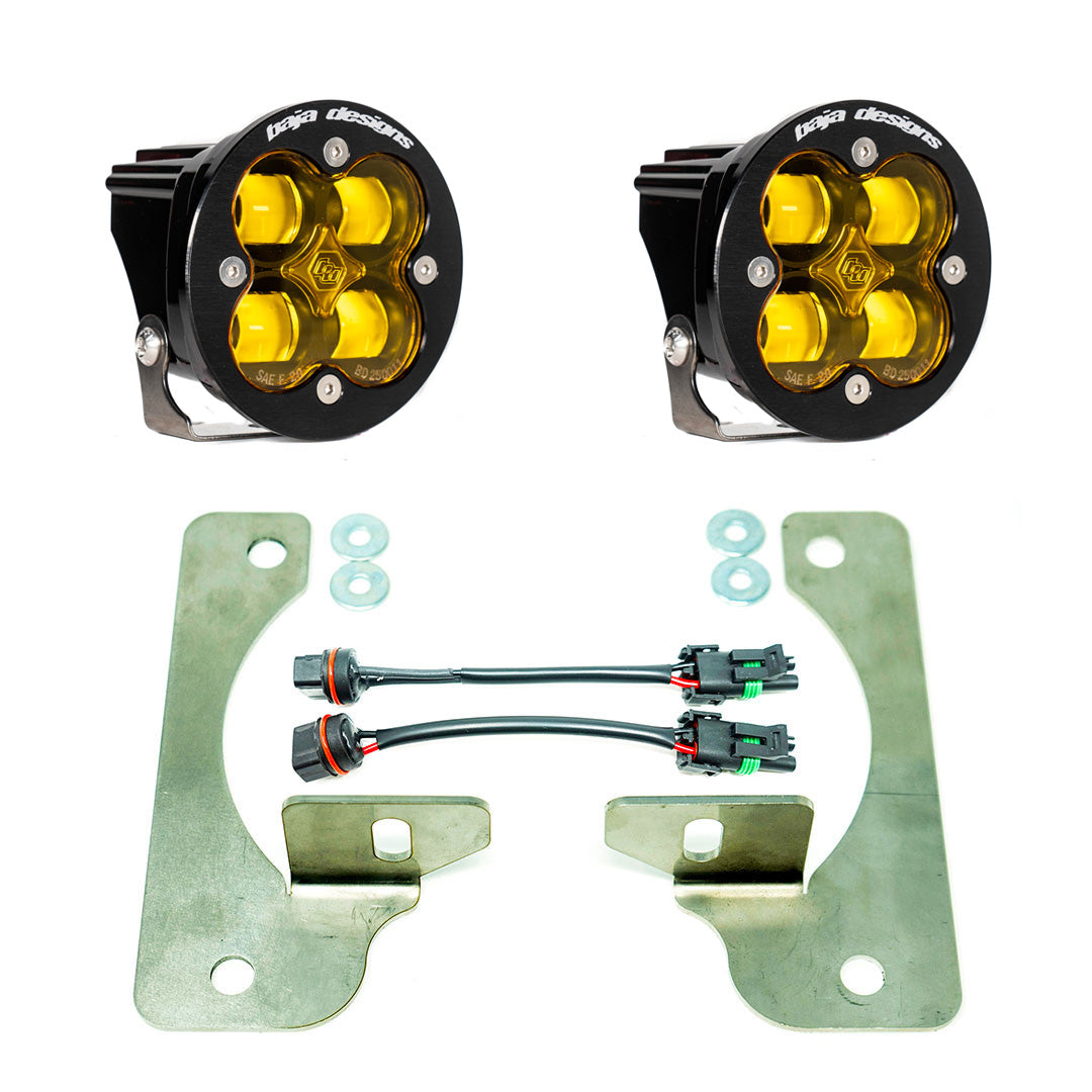 Jeep JL Fog Light Squadron-R 18-Pres Wrangler JL Rubicon Fog Pocket Kit — 447723