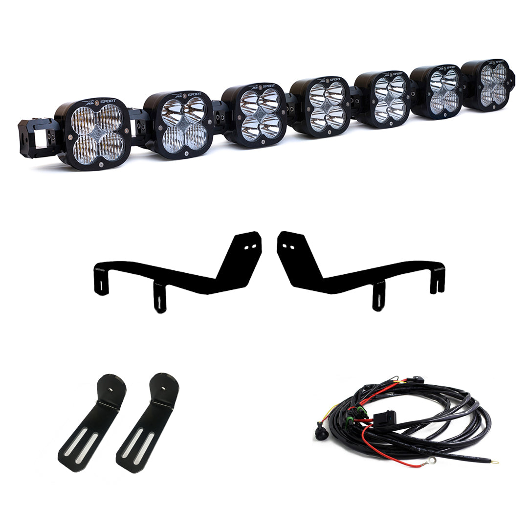 7 XL Linkable LED Light Kit For 17-19 Ford Super Duty — 447744