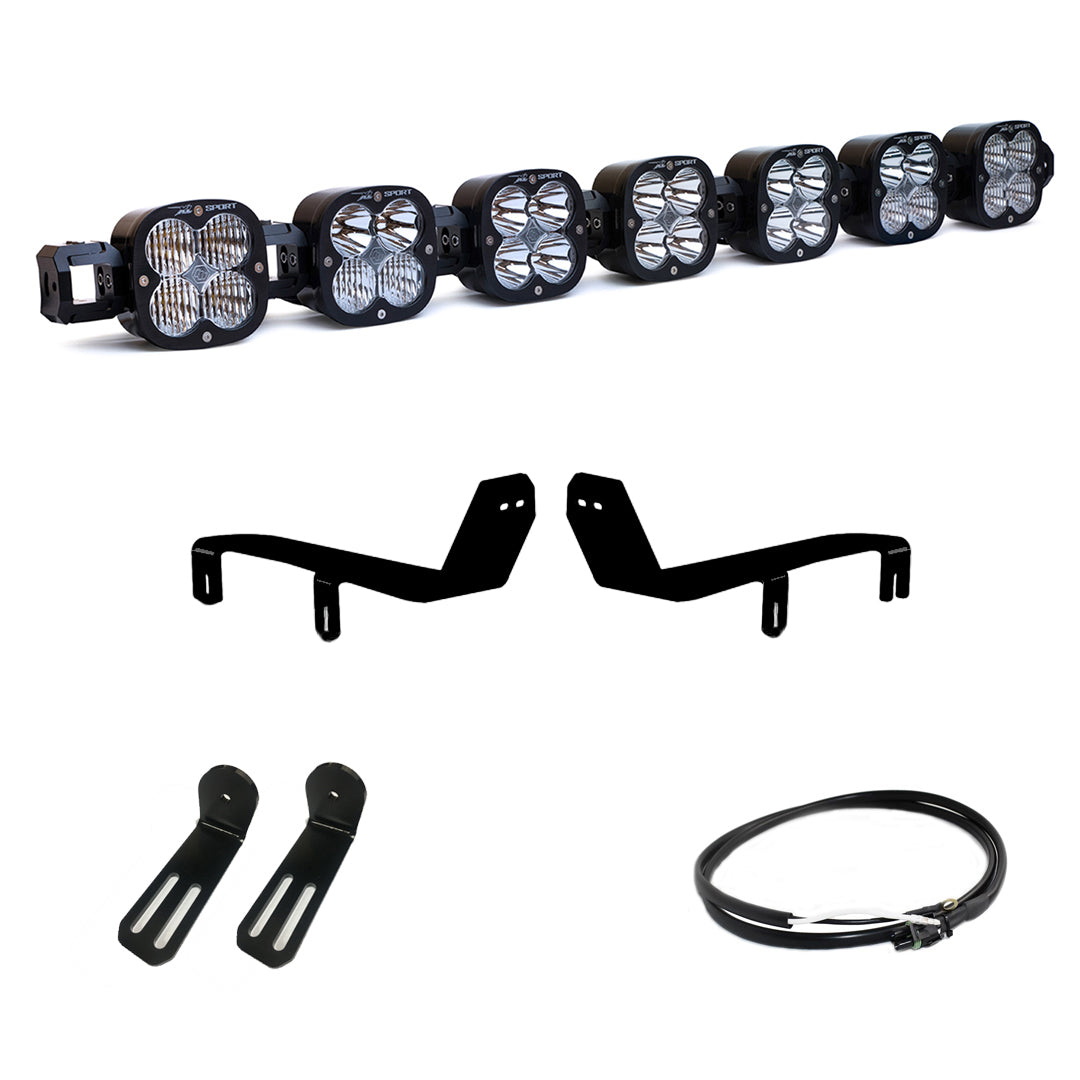 7 XL Linkable LED Light Kit For 17-19 Ford Super Duty — 447744UP