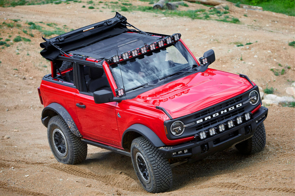 Bronco Roof Light Bar Kit 21-Up Ford Bronco 8 XL Linkable