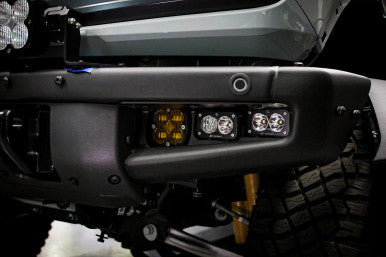 Bronco Amber SAE Fog Pocket Kit 21-Up Ford Bronco