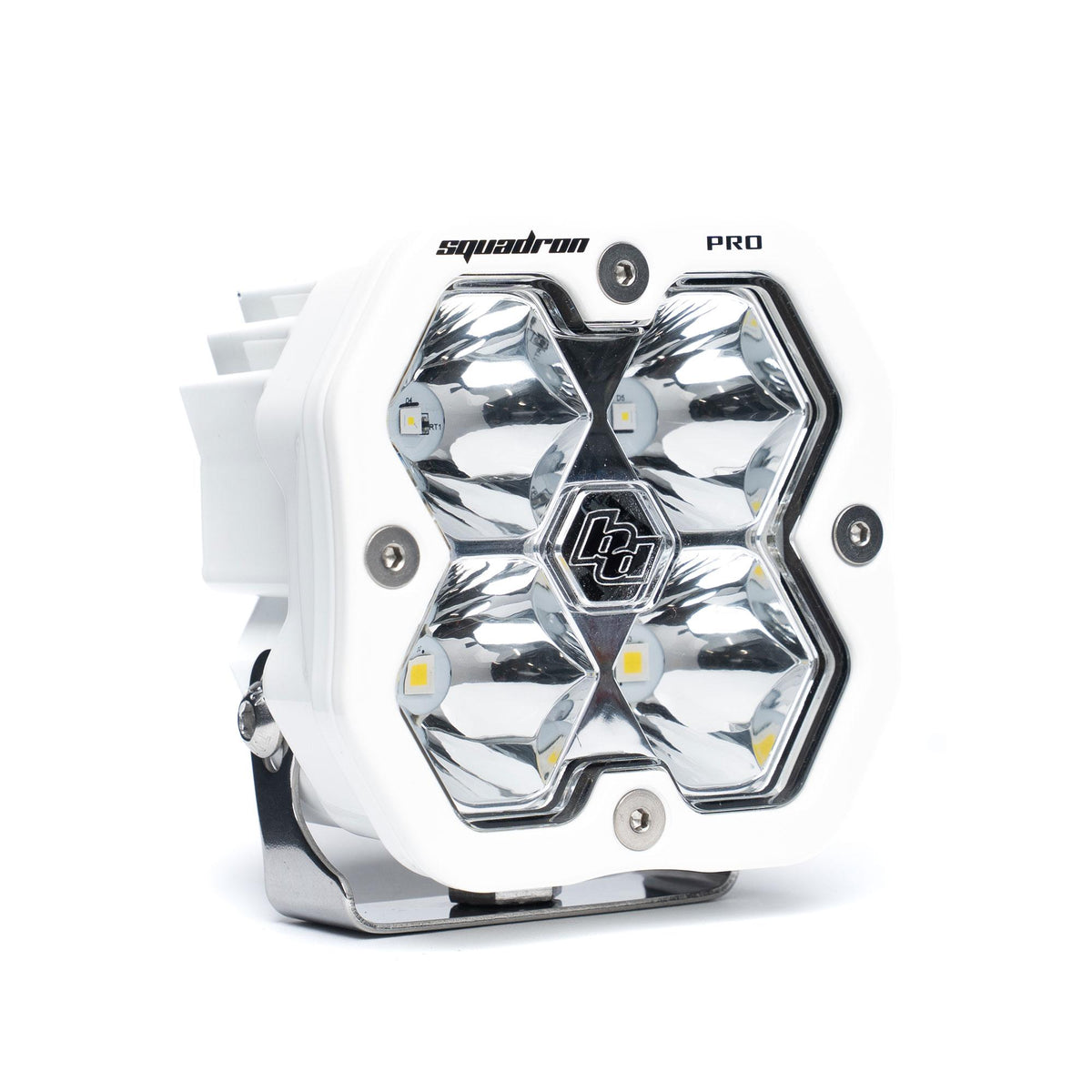 Squadron 2.0 Pro White LED Auxiliary Light Pod Universal Clear — 49-0001-WT-2