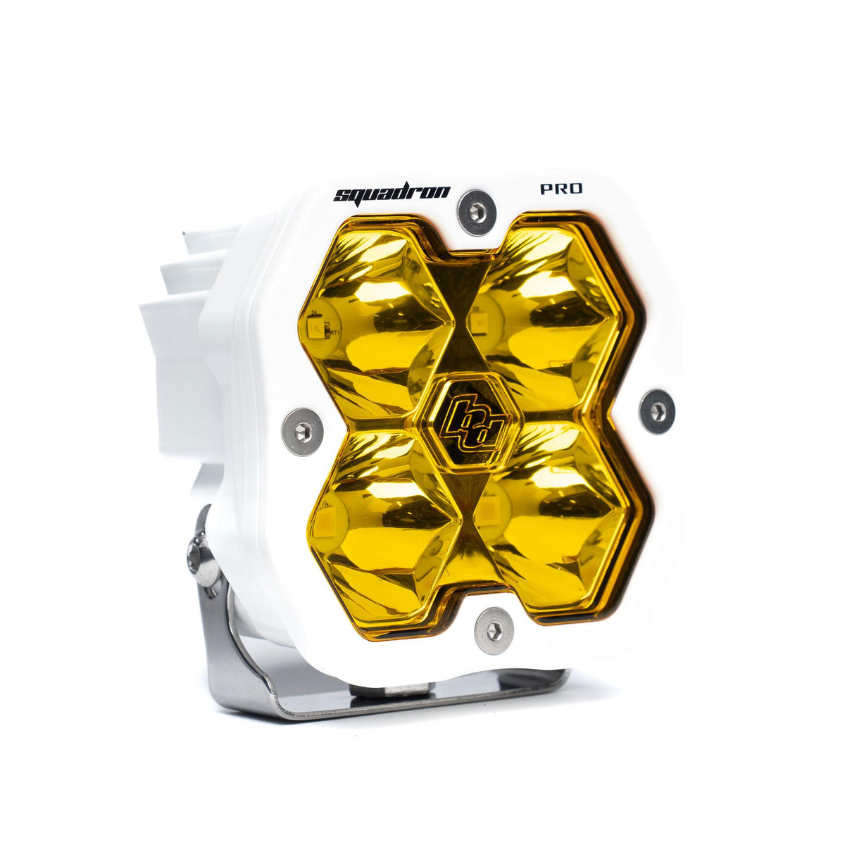Squadron 2.0 Pro White LED Auxiliary Light Pod Universal Baja Amber — 49-0011-WT-2
