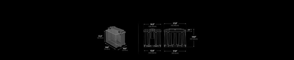 HM426 Dual 6V Commercial Battery Box - official NOCO product image 8