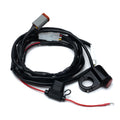 Squadron 2.0 4-pin Deutsch Motorcycle Wiring Harness w/ Switch Universal Universal — 64-0057