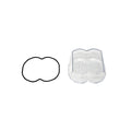 LP4 Headlight Lens Kit Driving/Combo — 668703