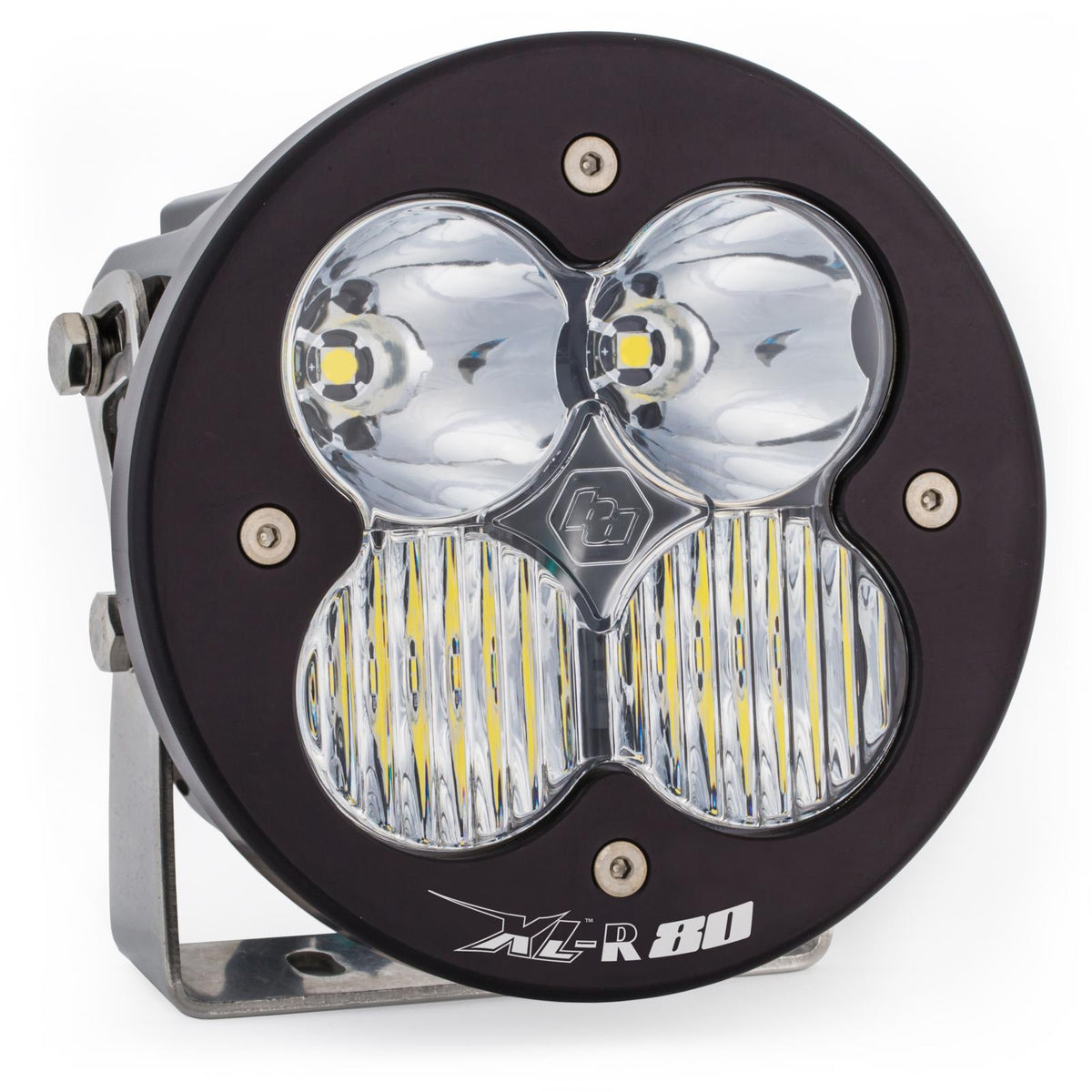 LED Light Pods Clear Lens Spot Pair XL R 80 — 760003