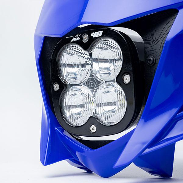 Yamaha Headlight Kit XL40 LED Headlight w/ Yamaha Shell Yamaha YZ250FX, YZ450FX ('24-26) — 82-0018