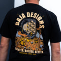 Baja Designs Grounded black T-shirt with LP9 artwork